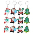 thumbnail image 6 of FOMIYES Decorative Christmas Keychain with Snowman Design Assorted Colors, 6 of 8