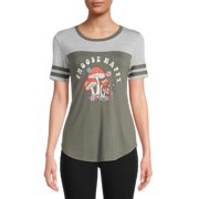 No Boundaries Juniors Colorblocked T-Shirt