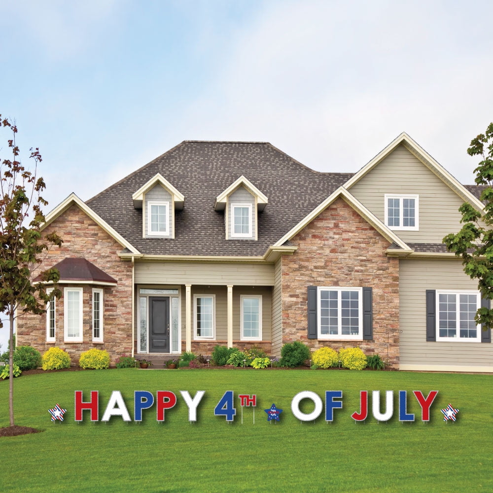 29 Top Photos 4Th Of July Yard Decorations : Easy 4th Of July Outdoor Decorations Entertaining Diva From House To Home
