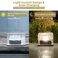 thumbnail image 4 of Liwarace Solar Ice Brick Lights Landscape Lights for Garden Courtyard Path Road Decor Light, 4 of 10