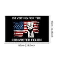 thumbnail image 2 of ¡Venta caliente! Bandera principal de la bandera de la campaña presidencial 2024, 2 of 5