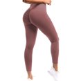 thumbnail image 1 of Collants de Sport pour Femmes Leggings de Compression Pantalons de Yoga Froissés, 1 of 7