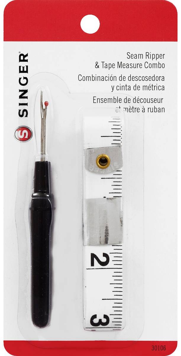 Singer Seam Ripper & Tape Measure60" Tape & 4" Seam Ripper