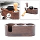 thumbnail image 3 of Base de soporte para cafetera Espresso Tamper Mat Base de soporte para cafetera Rejilla Accesorios de café 3 agujeros 53 54mm, 3 of 9