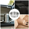 thumbnail image 6 of Uxcell 2 Pcs 201 Stainless Steel Drop-in Cup, 1.38" x 4.2" Drink Can Holder Poker Table Cup Holder Insert, Silver, 6 of 6
