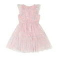 thumbnail image 5 of Kensie Girl Sleeveless Sequin Dress with Ruffles, Sizes 4-16, 5 of 6