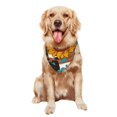 thumbnail image 5 of Naloa Vintage Sunflowes Dog Bandanas 1PC Washable Triangle Dog Scarfs Premium Durable Fabric, for Small Medium Large Dogs and Cats, 5 of 6
