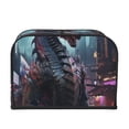 thumbnail image 2 of Lsque Urban Mechanical Dragon Print 4 Slice Toaster Cover , Kitchen Appliance Dustproof Protector , Toaster Protector Dustproof Kitchen Appliance Cover, 2 of 7