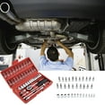 thumbnail image 3 of Juego de 46 destornilladores con llave de trinquete de 1/4'' para mantenimiento de automóviles, kit de herramientas de reparación de automóviles, 3 of 8