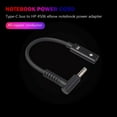 thumbnail image 2 of Adaptateur d'Alimentation USB Type C Femelle vers HP4506 Mâle pour Ordinateur Portable HP, 2 of 3