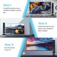 thumbnail image 3 of Antena de TV para interiores con alcance de más de 360 millas, antena HD para Smart TV y canales locales, compatible con todos los televisores con 4K 1080p, todos los televisores para interiores y, 3 of 8