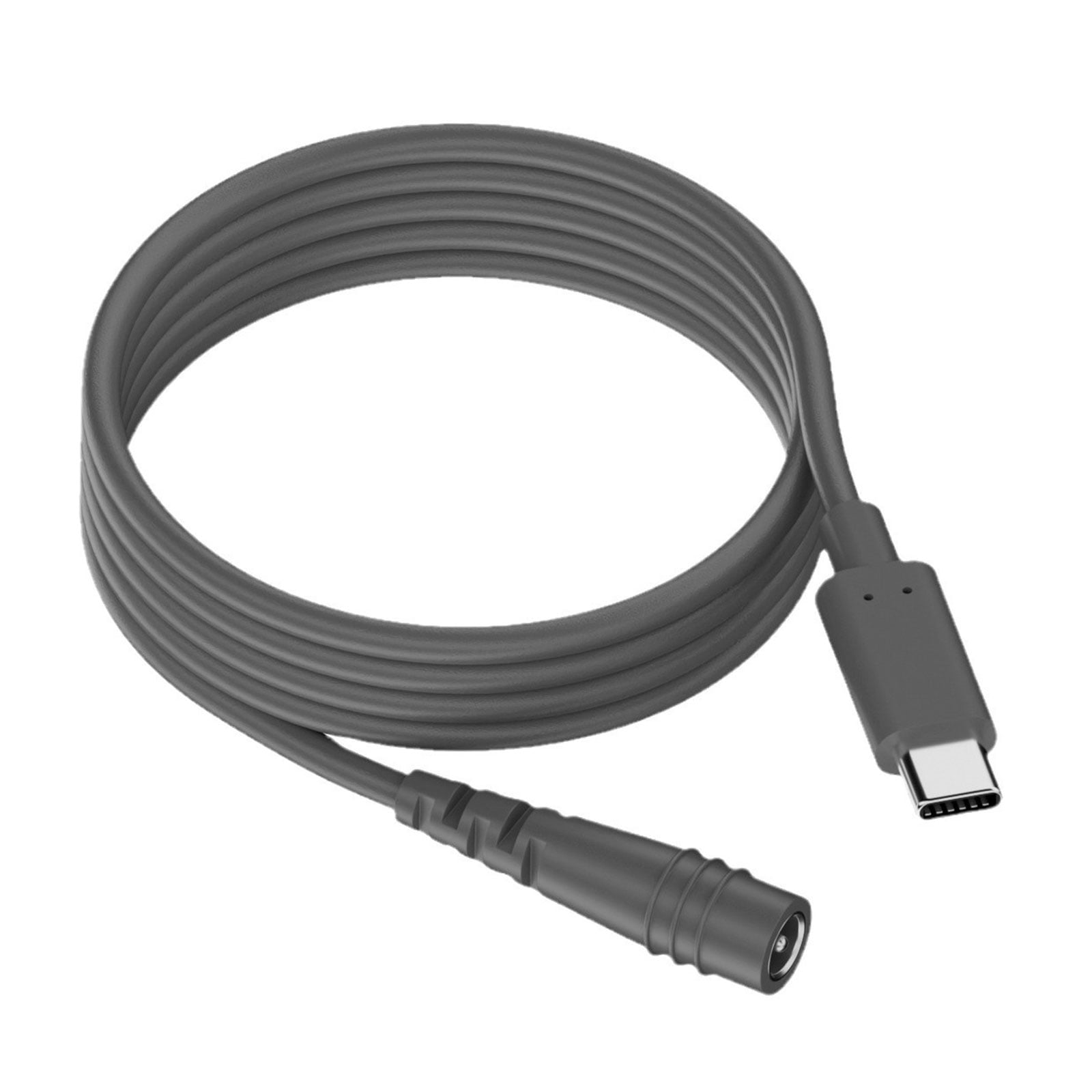 USB C to DC5521 5.5x2.1mm Power Adapter Cable Type C DC5521 Extension Cord for Various Electronic Devices Power Supply