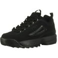 thumbnail image 3 of Fila Little Kid/Big Kid Disruptor II  Sneaker  TRIPLE BLACK, 3 of 4