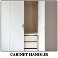 thumbnail image 3 of BESTYASH 2Pcs Half Moon Drawer Pulls Grey Aluminum Alloy Easy Installation Wardrobe Pulls For Interior Designers, 3 of 8