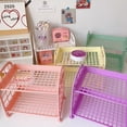 thumbnail image 7 of UDIYO Organizer Double-layered Detachable Plastic Desktop Storage Rack for Bathroom, 7 of 7