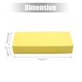 thumbnail image 3 of Unique Bargains Yellow PVA Water Absorbing Sponge Foam Block Washing Cleaning Tool for Car, 3 of 3