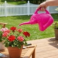 thumbnail image 3 of PMU 2-Quart Elephant Watering Can – Durable Plastic Garden Watering Can for Indoor & Outdoor Plants, Easy-Pour Spout, Large Water Pot, Pink, 3 of 8