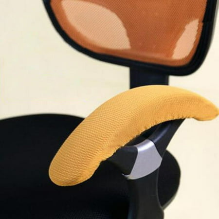 chair covers 1pair removable protector armrest arm office slipcovers rotating rest gaming armchair elastic material walmart brand