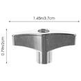thumbnail image 3 of 1 Set Wing Nut Hand Tighten Fastener Butterfly Screw Fastening Nut Part Accessory, 3 of 8