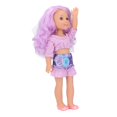 thumbnail image 2 of Muñeca de vinilo para niños, muñeca de niña simulada de vinilo, muñeca elegante para niña con ropa de primera calidad, 2 of 12