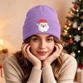 thumbnail image 2 of Wioihee Embroidered Knit Cuffed Beanie for Men Women Tactical Winter Warm Hat, 2 of 6