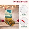 thumbnail image 4 of Goofa Field Style Bicycle Young Sunflower for Christmas Stockings, 18inch Xmas Hanging Stocking Decorations for Christmas Party Family Decor, 4 of 7