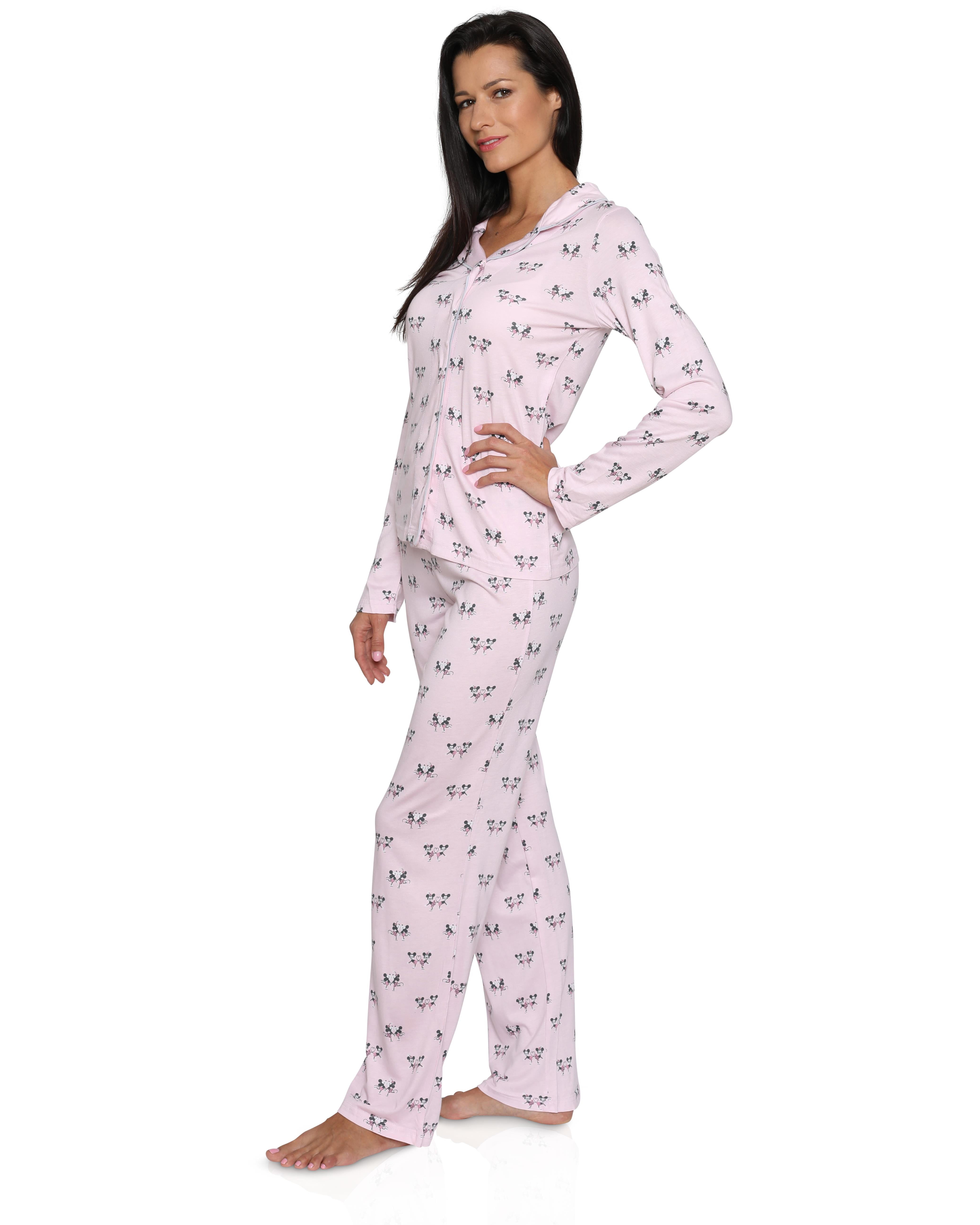 Size XS Villains Purple Disney Jasmine Long Sleeve Womens Coat Pajama Set