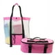 thumbnail image 1 of Bolsa de playa de malla grande, bolsa de playa fácil de limpiar y transpirable para hombres y mujeres, bolsa de almacenamiento con aislamiento desmontable, 1 of 5