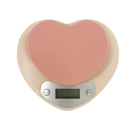 

Aousin Love Heart Electronic Scales Energy Saving Food Spice Scales Kitchen Accessories (Rechargeable 3kg 0.1g)
