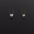 thumbnail image 3 of Pendientes con clip para la oreja para hombres y mujeres sin orificios para las orejas, pendientes con imán, pendientes de acero de titanio, personalidad de moda, circonita redonda de cuatro garras, 3 of 5