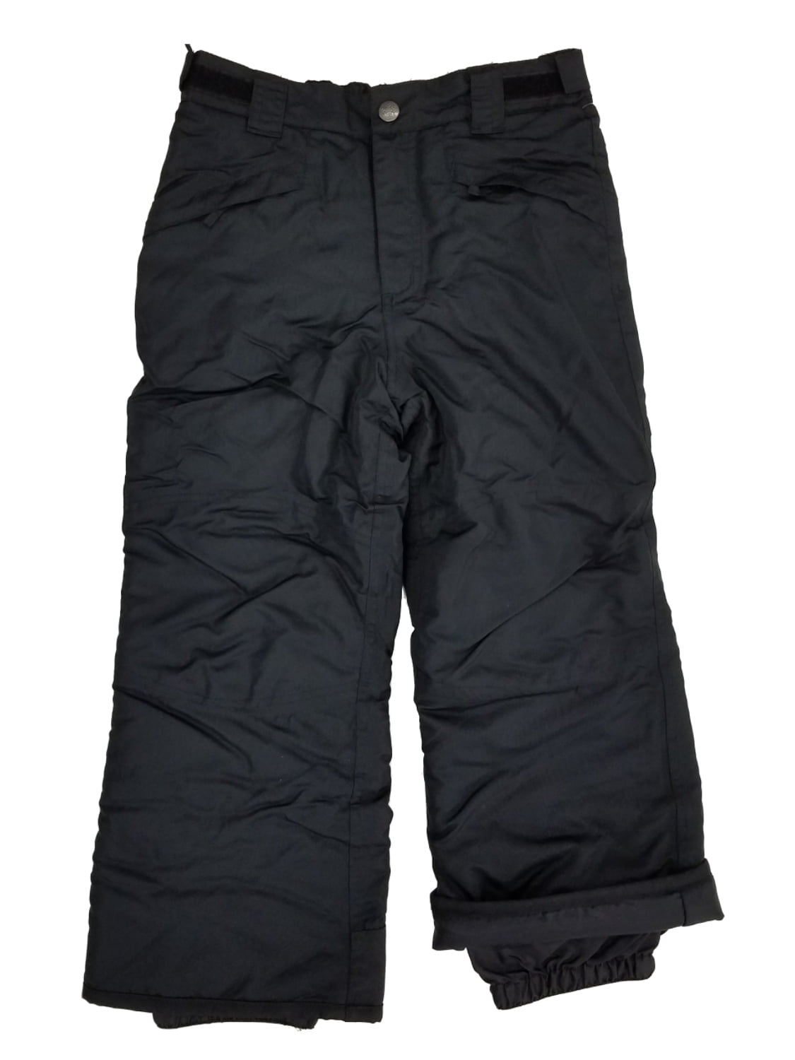 girls black snow pants