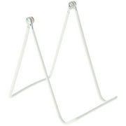 Gibson Holders 2AT Adjustable White Wire Display Easel, 3.625" W x 4.25" D x 5.75" H, Pack of 6