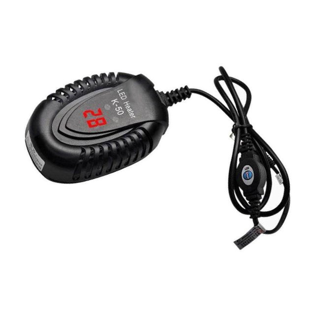 Fast Heating Aquarium Submersible Heater adjustable snails hound stand Mini Fish Tank LED Thermostat 25W