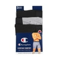 thumbnail image 5 of Champion Adult Mens 3-Pack Everyday Comfort Boxer Briefs, Sizes S-2XL, 5 of 7