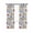 Blue, variant on Spring Floral Blackout Curtains 63 Inches Long for Bedroom, Elegant Watercolor Botanical Flower Thermal Insulated Room Darkening Black Out Window Curtain Panels Grommet Drapes for Living Room