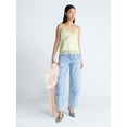thumbnail image 3 of Devil Wears Prada Scoop Collection Women's Lace Trim Blouse, Sizes XS-XXL, 3 of 7