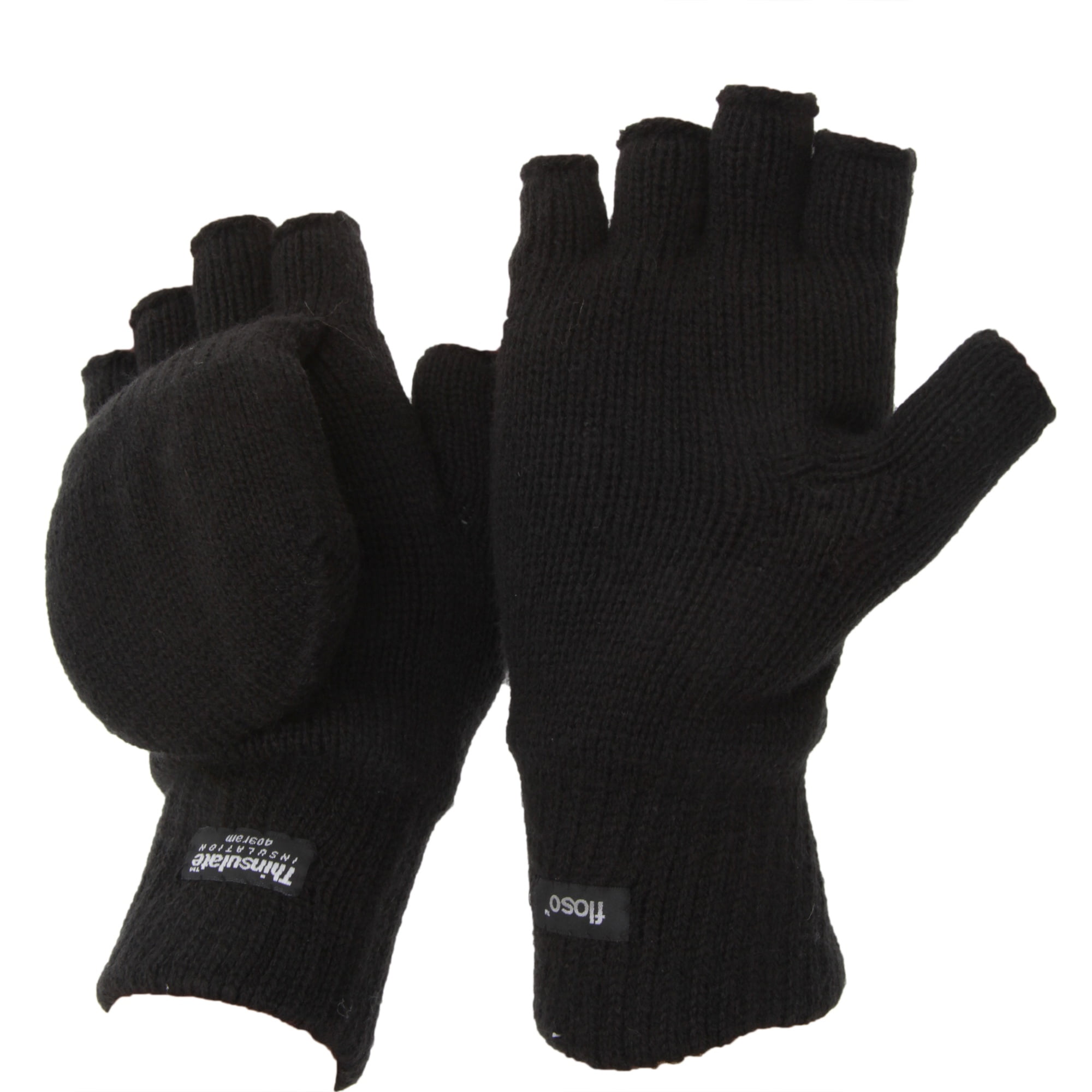 thermal fingerless gloves