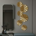 thumbnail image 4 of Wall Hanging  Creative  Exquisite  Golden  Metal  Wall Disc  House Opening Gift, 4 of 8