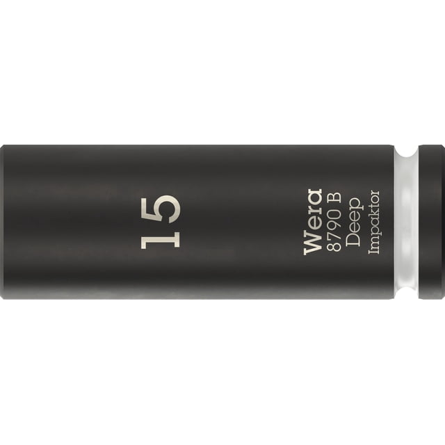 Vaso Wera 8790 B Impaktor de 15 mm x 63 mm, encastre de 3/8"