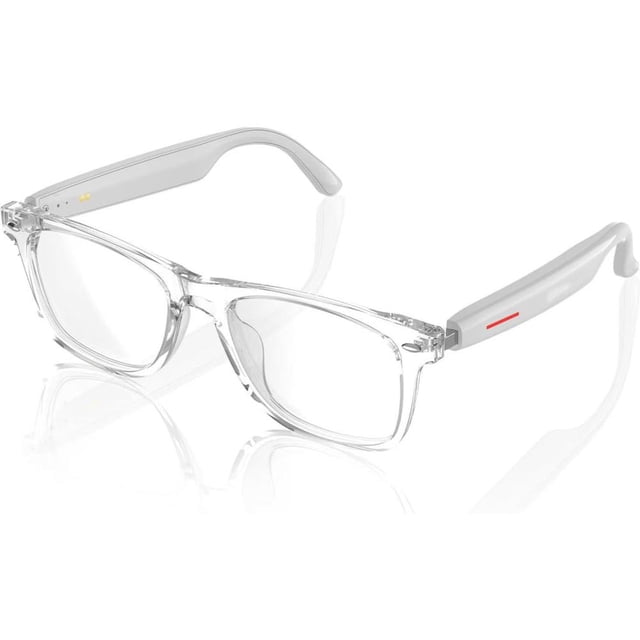 Gafas Inteligentes Bluetooth, Control Táctil y de Voz, Llamadas Manos Libres, Protección UV y Luz Azul, Conexión Automática, Diseño Unisex