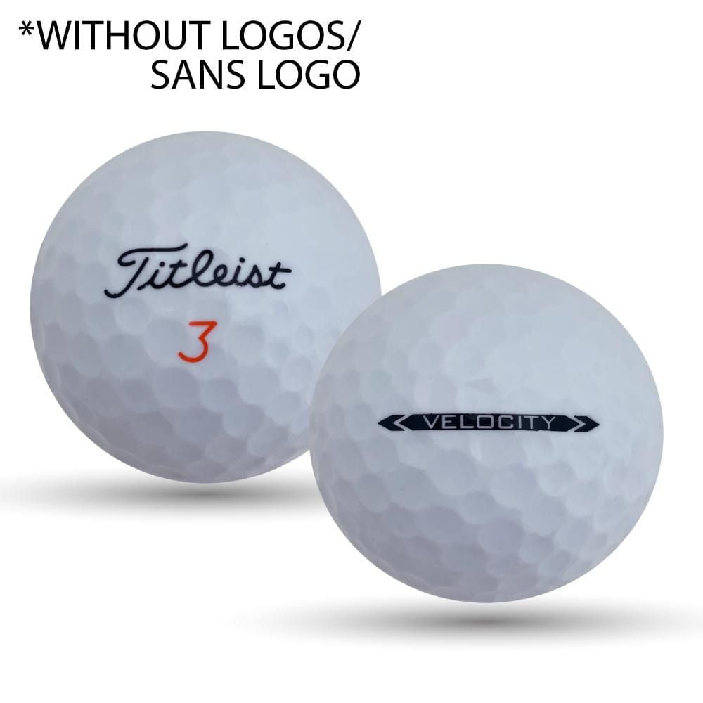 Mulligan - 48 Titleist Velocity 5A Pristine Recycled Used Golf Balls, White