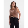 thumbnail image 2 of Scenario Women's Sweater Vest with Crochet Trim, Lightweight, Sizes XS-XXXL, 2 of 8