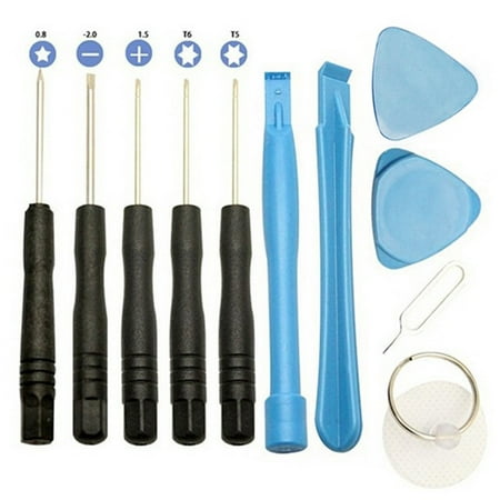 

11PCS/Set 11 in 1 Cell Phones Opening Pry Repair Tool Kits Smartphone Screwdrivers Tool Set for iPhone Samsung