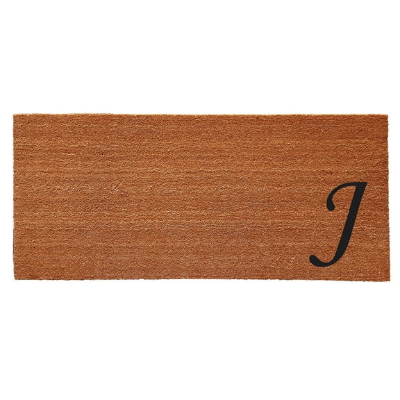Urban Chic Monogram Doormat (Letter J)