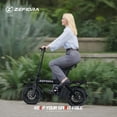 thumbnail image 6 of Folding Electric Bike for Adults, 14'' Mini Ebike, 48V 10Ah Removable Battery, Two Seats City Commuter Electric Bicycle, UL2849, 6 of 6