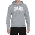 thumbnail image 2 of Wild Bobby State of Idaho College Style Unisex Hoodie Sweatshirt, 2 of 6