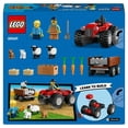 thumbnail image 4 of Set LEGO City Tractor Rojo con Remolque y Oveja Juguete 60461, 4 of 4