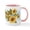 White/Pink Inside, variant on CafePress - Sunflower Mug - 11 oz Ceramic Mug - Novelty Coffee Tea Cup