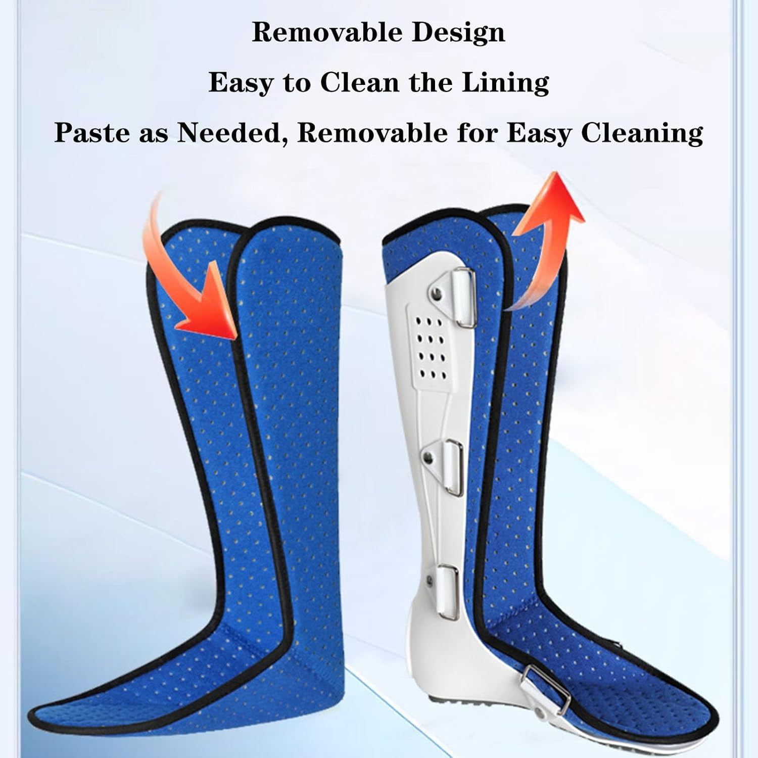 New Plantar Fasciitis Night Splint Ankle Support Brace Ankle Foot Drop AFO Brace Orthosis Splint for Ankle Foot Injuries Sprain Broken, Healing Fasciitis Support Achilles,B Left,S,A Right-L