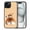 Pembroke Welsh Corgi Dog Butt Looking Back, variant on WIRESTER Shockproof Soft Rubber Cover Case for Apple iPhone 15 6.1" 2023, Pembroke Welsh Corgi Dog Butt Looking Back On Sunset Background